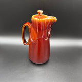 Hull Pottery Drip Glaze Coffee Pot