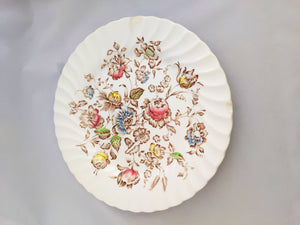 Bouquet Plate/ Vintage Johnson Brothers Staffordshire/ Floral Plate