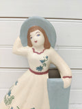 Southern Belle Figurine; California Figurine Co.; Wiel Ware Planter
