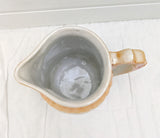 Ceramic Milk Pitcher; RWC Bavaria; Peach Lusterware Pitcher