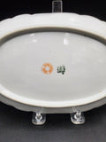 CF Haviland Oval White Floral Dish; Haviland Porcelain Dish; Vintage Haviland