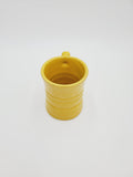 Frankoma Yellow Porcelain Mug; Frankoma Mug; Ceramic Mug
