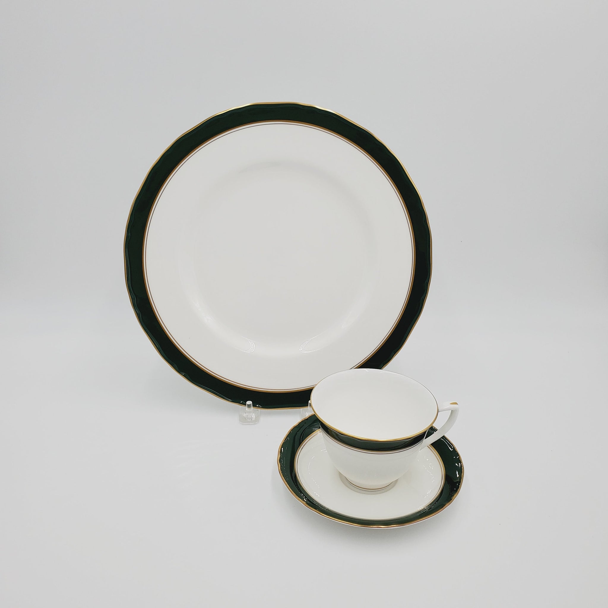 Royal Worcester Plates, Tea Cups and Saucers; Fine Bone China