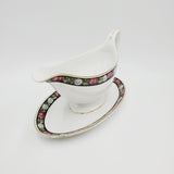 Fraureuth Saxony China Pieces; Pattern Code FRA17529; Fraureuth Replacement China; Fraureuth Plate, Bowl, Tea Cup, Saucer