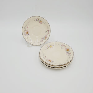 Steubenville Ivory Saucers; Steubenville Pottery; Replacement Saucers for Steubenville