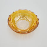 Jeanette Glass Marigold Carnival Glass Bowls; Orange Carnival Glass Bowl