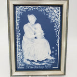 Villeroy and Boch Mother's Day Framed Porcelain; Mother's Day 1979; Muttertag 1979