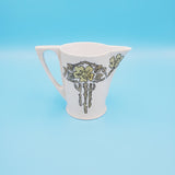 Favorite Bavaria Small Pitcher; Large Creamer; Decorated by Jacob H. Stouffer