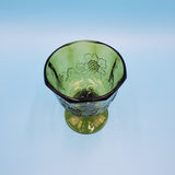 FTD Avocado Green Grape and Leaf Vase; Large Green Vase