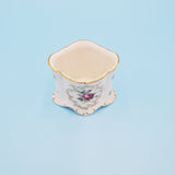 Schumann Bavaria Small Vase; Porcelain Toothpick Holder