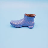 Powasson Canada pottery boot; Powasson Souvenir