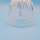 A Bell For Mother Glass Cut Bell; Collectible Bell; Mother's Gift