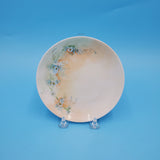 Antique Blue Flower Floral Desert Plate by Gotham Austria; Antique Collectible Decor Plate