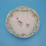 Ceramic Racine Floral Bowl by Bauer Rosenthal and  Company