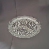 Anchor Hocking Clear Glass Divided Relish Dish