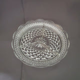 Anchor Hocking Clear Glass Divided Relish Dish