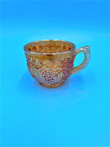 Harvest Grape Carnival Glass Cup by Indiana Glass