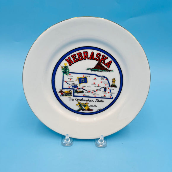 Nebraska Collectible Plate - Nebraska Souvenir