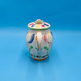 Colorful Floral Ceramic Teapot Made in Japan