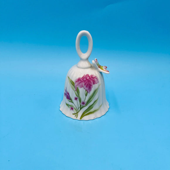 Floral Butterfly Hand Bell by Nanco