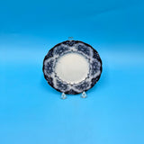 Rose by Ridgways Semi Porcelain Flow Blue Desert Plate