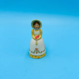 Avon Country Girl Figurine Bell