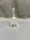 Cut Etched Glass Bell